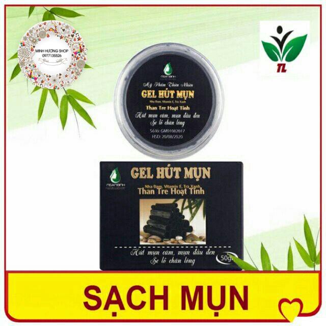 Mặt nạ hút mụn cám , mụn đầu đen dạng gel hũ to 50g