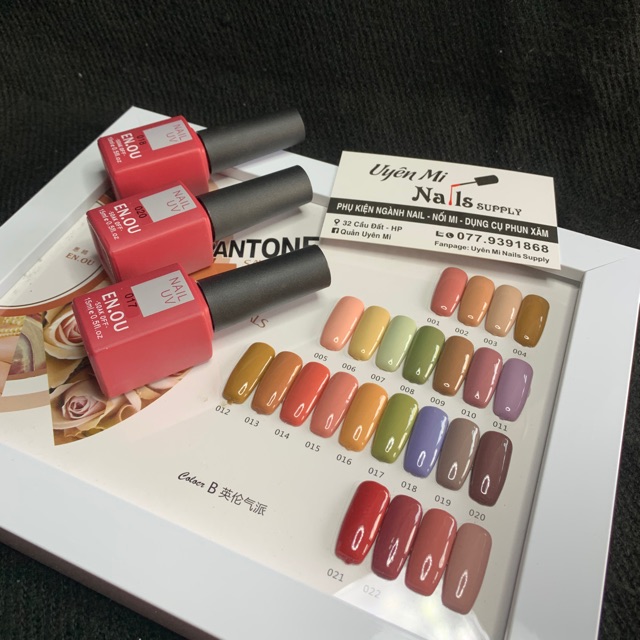 Sơn gel set 24 màu gel