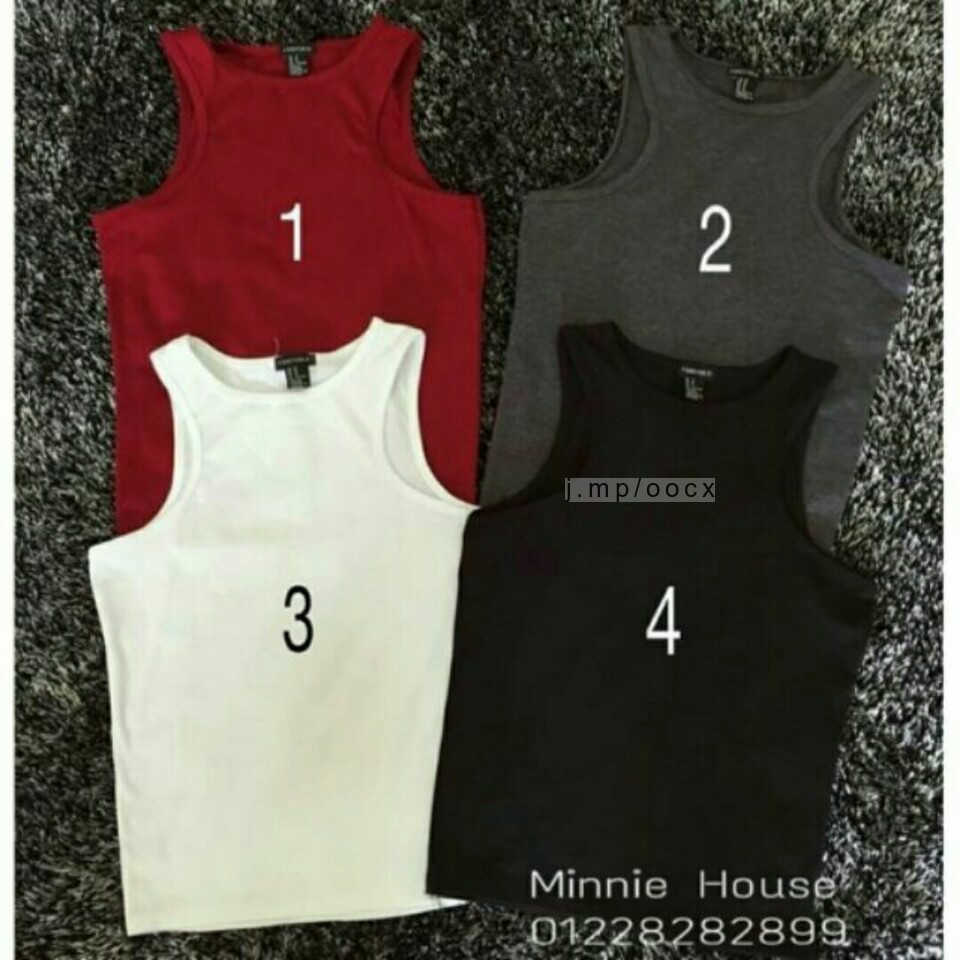 Áo 3 lỗ ngược croptop