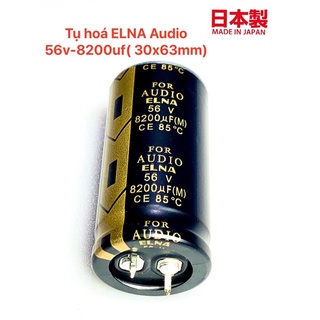 tụ hoá 56v-8200uf ( 30x63mm-kc chân 12mm) tụ ELNA Audio là dòng cao cấp nhất của japan, tư vấn sp ☎️ Fb-Zalo 0386675566