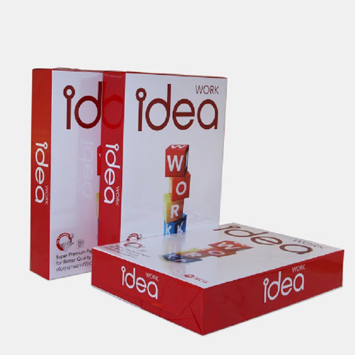 Combo 2 ream Giấy A4 Idea DL 80 gsm - Thái Lan