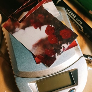 Sticker 3 tấm nhãn dán savage trang trí sổ tông đỏ