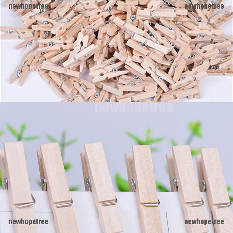 Kẹp gỗ treo ảnh/quần áo kích thước 50*25mm