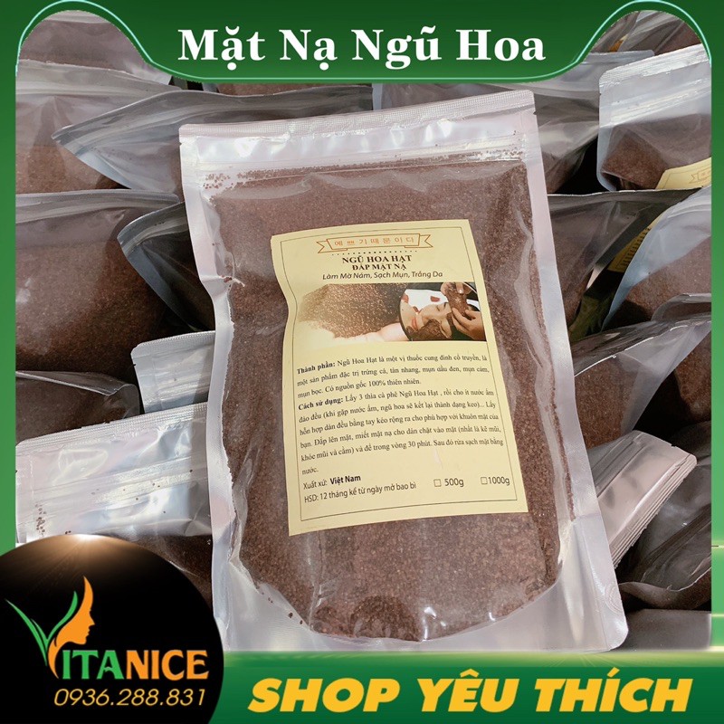 Mặt Nạ Ngũ Hoa Dùng Cho Spa
