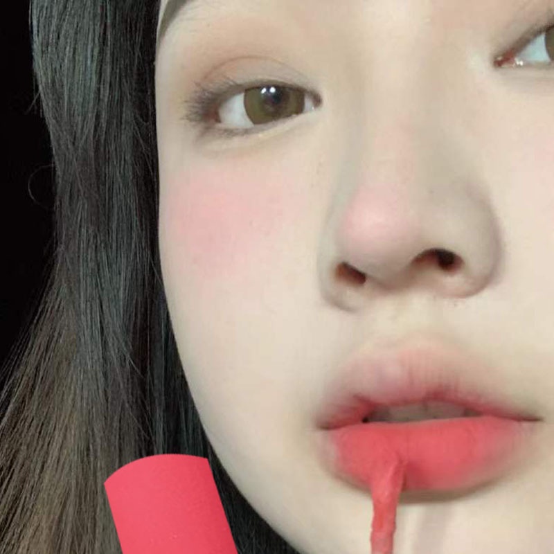 Son Môi Hohokang Chống Thấm Nước Thiết Kế Vỏ Son Hình Vỏ Hổ