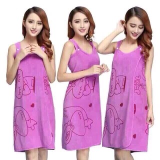 ( Anannshop ) 1 chiếc khăn tắm dạng váy, dễ thương