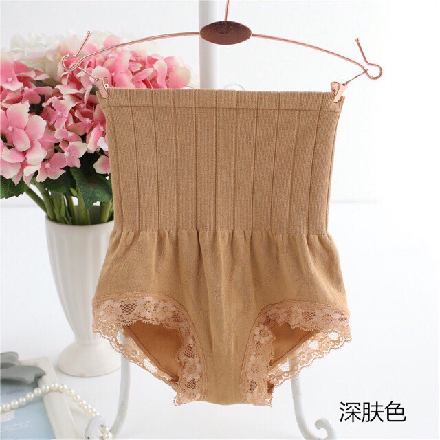 Quần Lót Nữ Gen Bụng Định Hình Xuất Nhật Túi Zip GB03