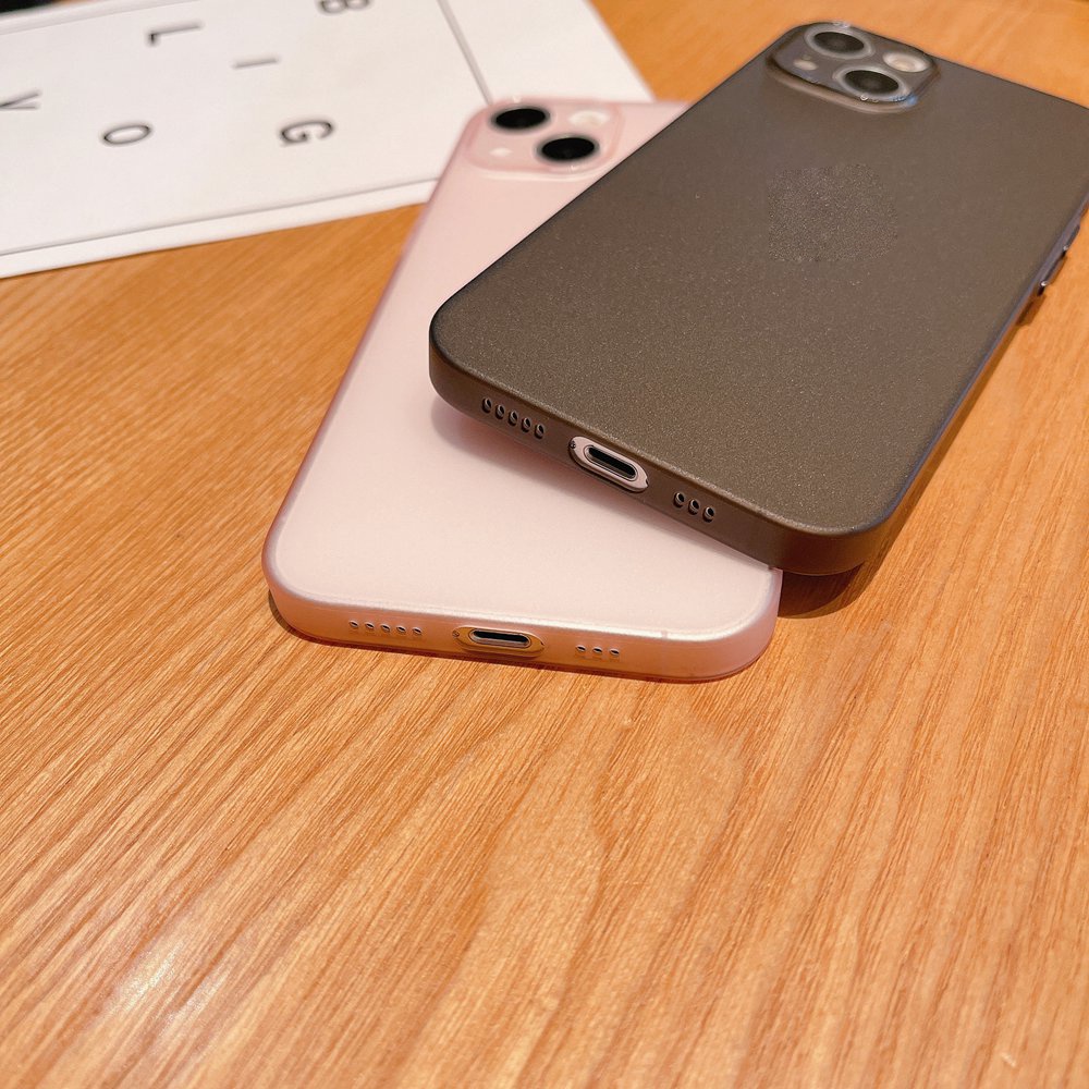 Ốp Điện Thoại TPU Mềm Nhám Siêu Mỏng 0.3mm Cho iPhone 13 Pro Max 13 Pro 13 Mini