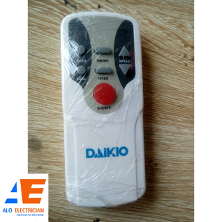 Điều khiển từ xa quạt điều hòa Daikio DKA-04000A