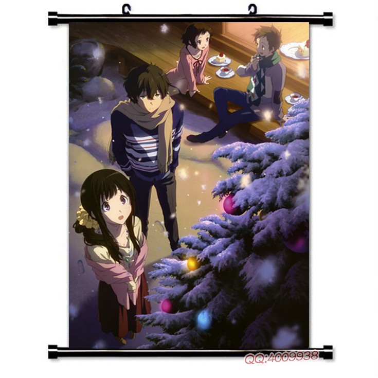 Poster vải anime Hyouka 40x60 tranh vải