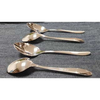 Camelia - Bộ 4 muỗng inox cao cấp 304 18/10