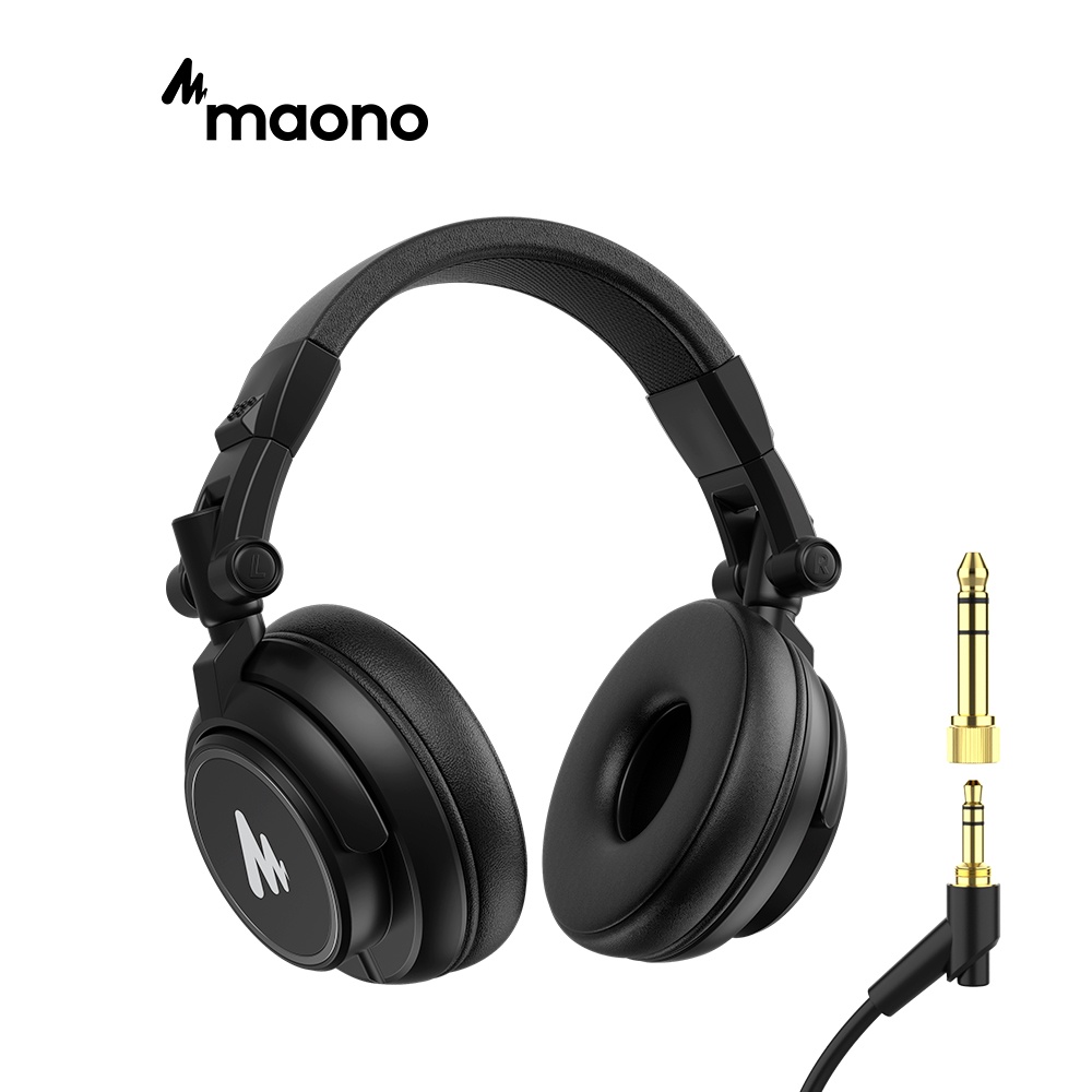 Tai nghe chụp tai Maono AU-MH601 50MM chuyên nghiệp dành cho DJ/ Record/ Podcast/ Stream