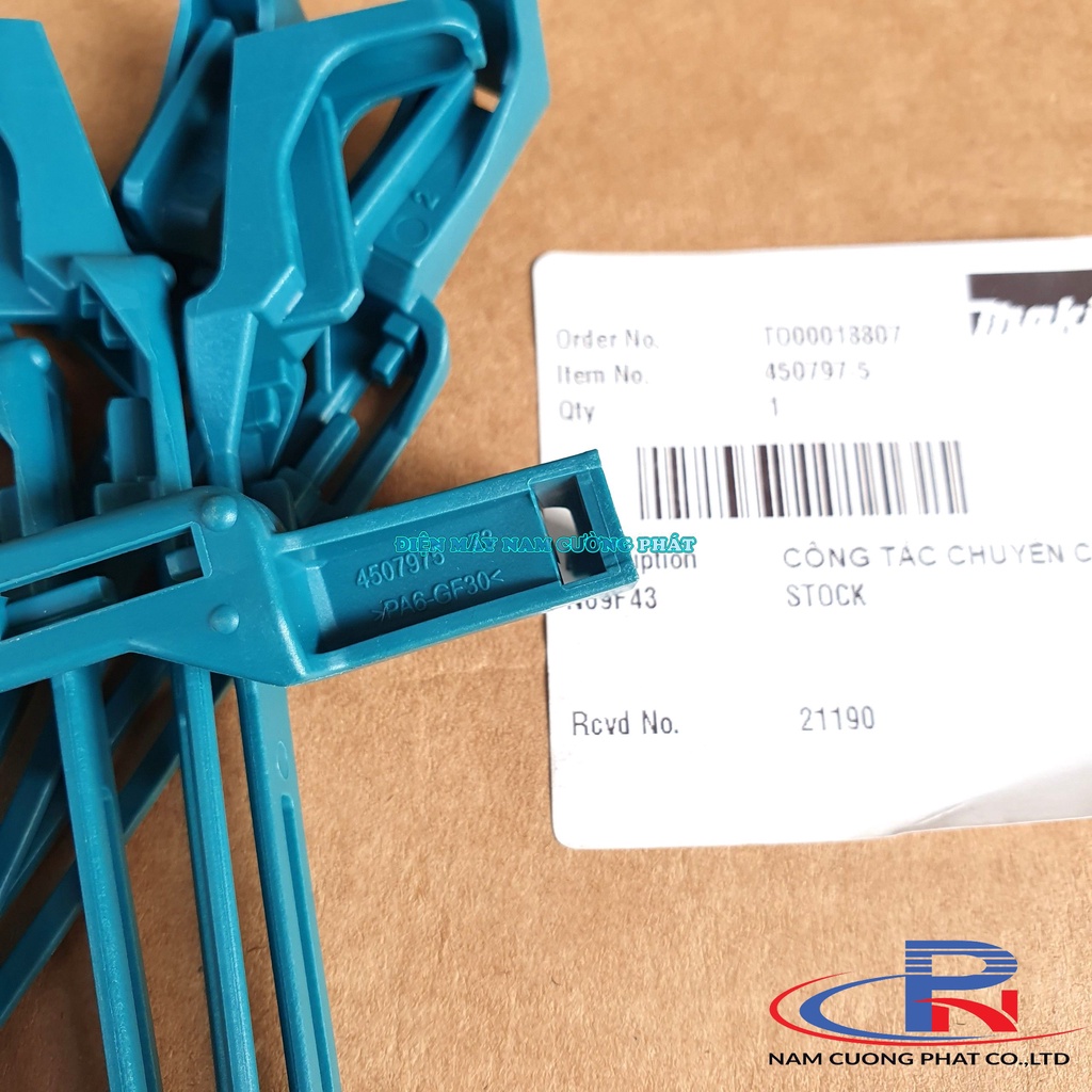 Thanh trượt công tắc máy mài GA4030 Makita 450797-5