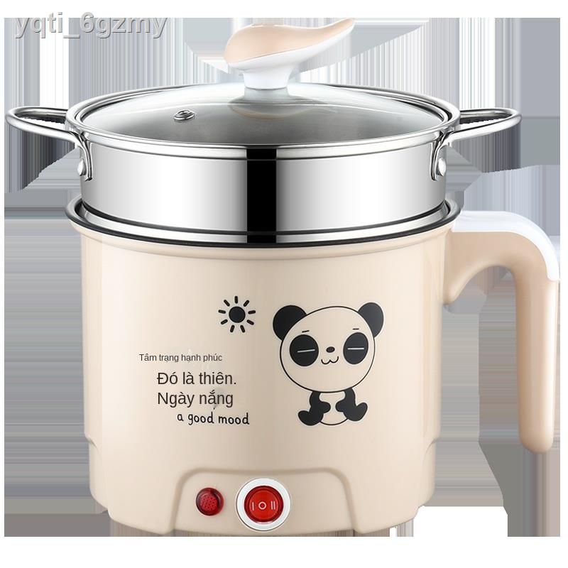 ( Sẵn)Nồi nấu phở đa năng 1.8l lẩu điện mini Chảo ký túc xá công suất thấp sinh viên