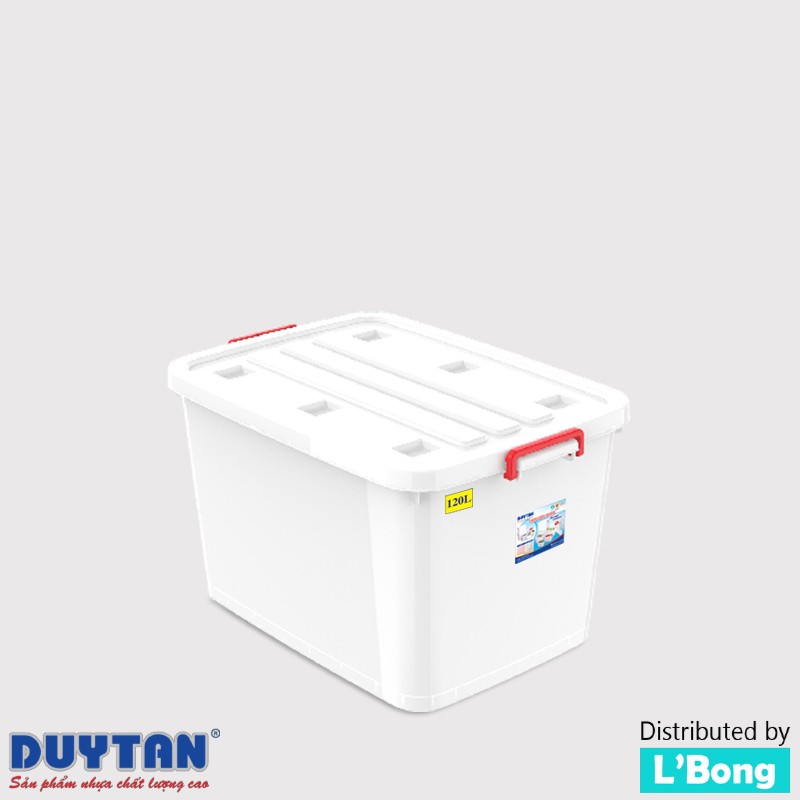 Thùng nhựa đựng đồ có bánh xe Duy Tân 120 lít