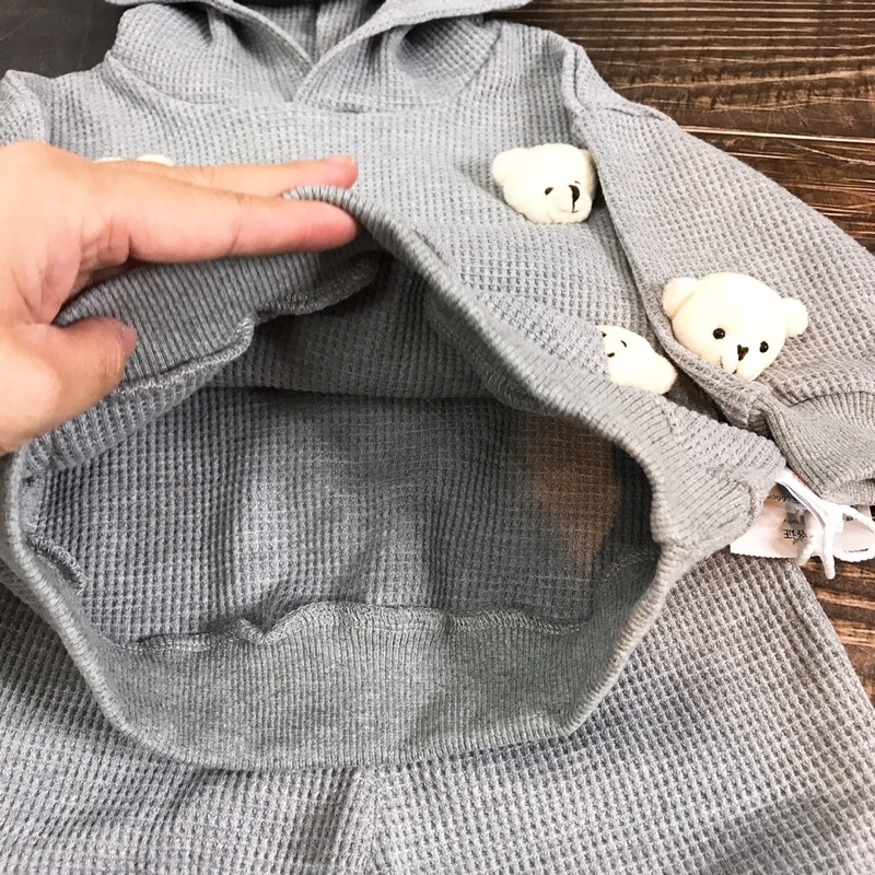 Bộ len Gấu cho bé