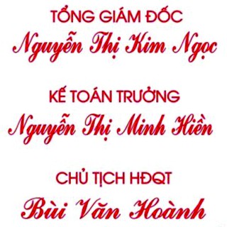 Khắc dấu chức danh.