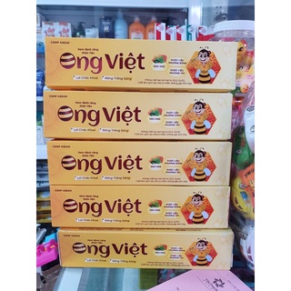 Kem đánh răng Ong Việt giúp răng trắng sáng,lợi chắc khỏe