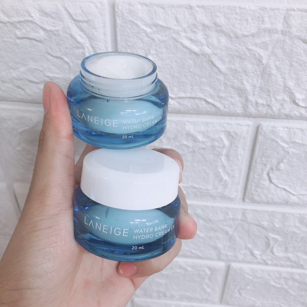 Kem Dưỡng Cấp Ẩm Chuyên Sâu Cho Da Dầu LANEIGE Water Bank Hydro Cream EX 20ml