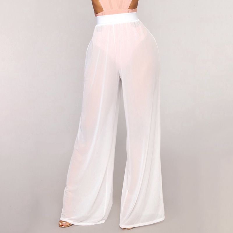 Quần Mặc Ngoài Bikini Xuyên Thấu Sexy Đi Biển