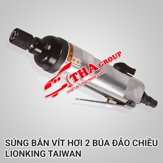 Súng Bắn Vít Hơi 2 Búa Đảo Chiều Lionking Taiwan