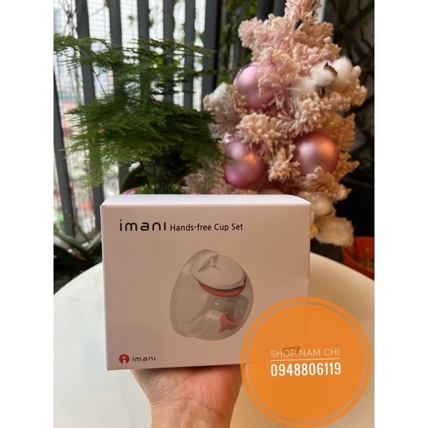 Cốc hút sữa rảnh tay Imani siêu nhỏ gọn .