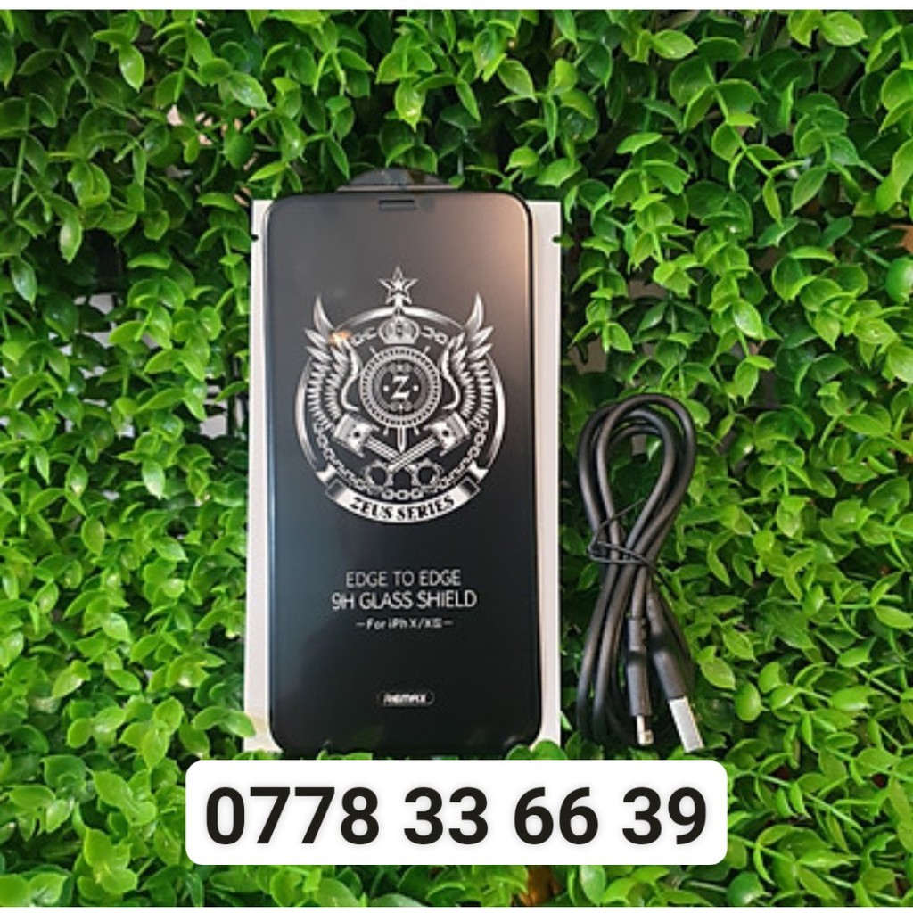 Kính cường lực iphone chính hãng Remax ip8plus, X, xmax, 11, 11 pro, 11pro max
