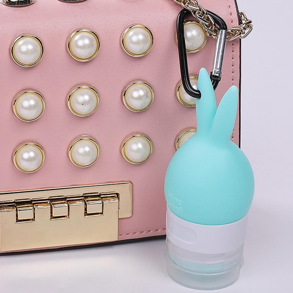 Chai Silicone Rỗng Đựng Mỹ Phẩm 30ml / 50ml / 80ml Tiện Dụng Khi Đi Du Lịch