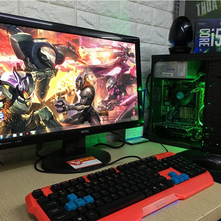 [ Màn 20inh mới chip I3 Ram 4G ] Bộ Máy Tính Chơi Game Liên Minh GTA 5 PUBG Đột Kích 21