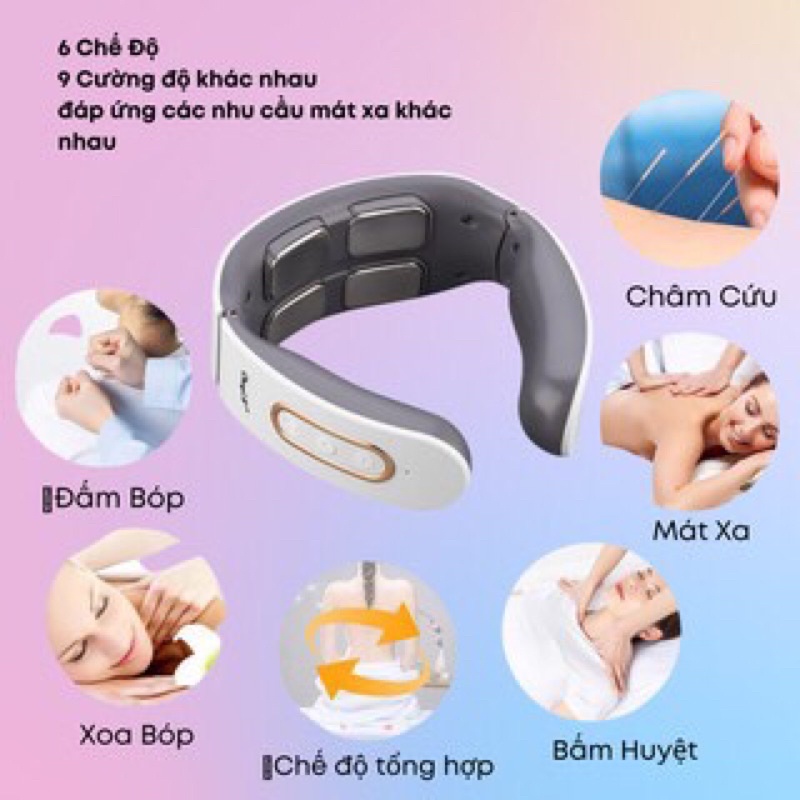 Máy massage cổ vào gáy cao cấp.