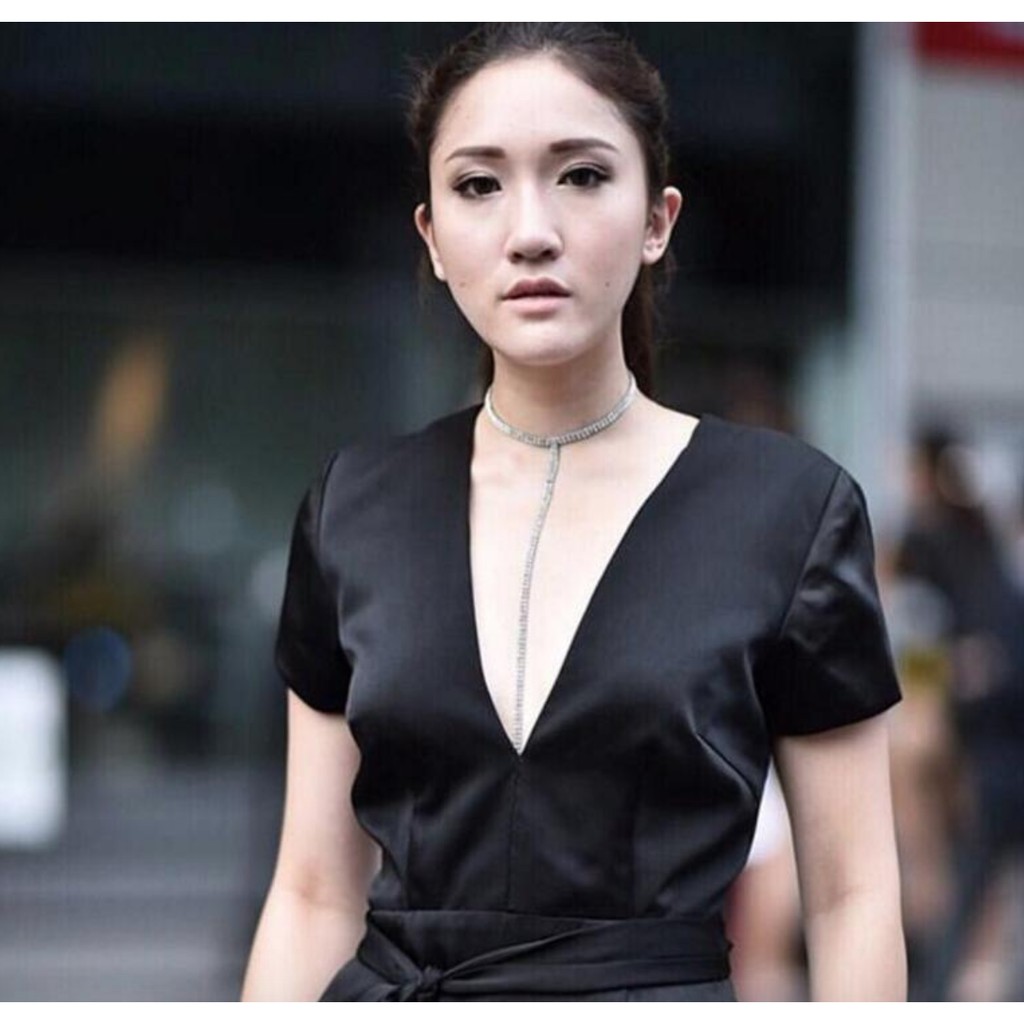 Choker đính đá 2 dây -  Có ảnh thật