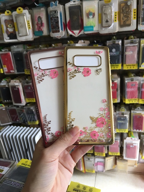 Ốp Note8 Đính đá