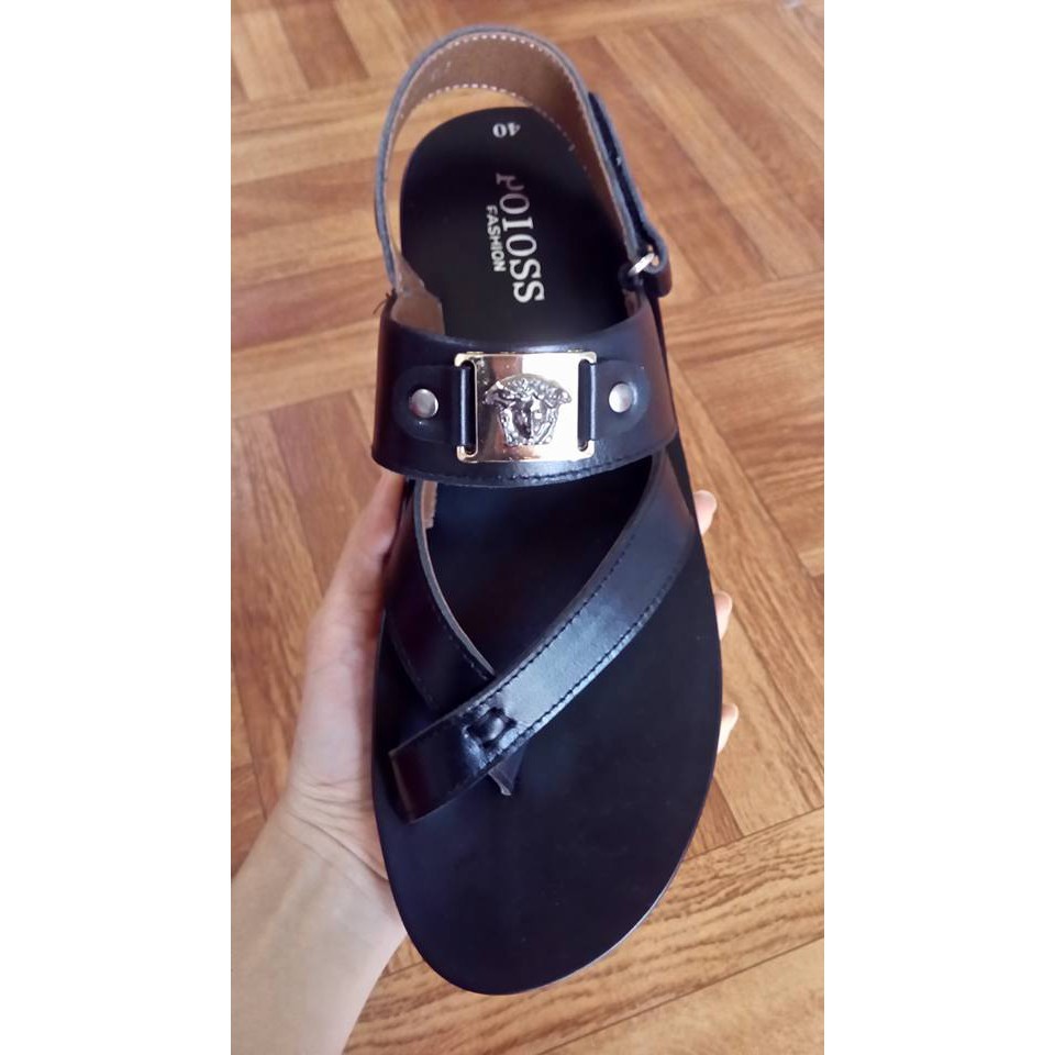 dép sandal nam quai chéo xỏ ngón