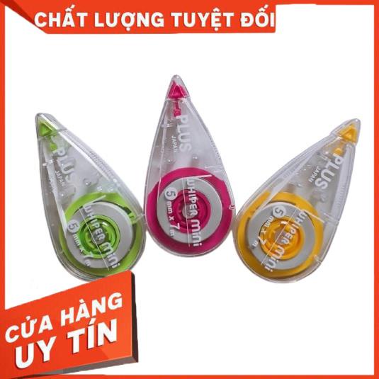 Bút xóa kéo Plus mini xóa kéo băng xóa kéo CAM KẾT CHÍNH HÃNG