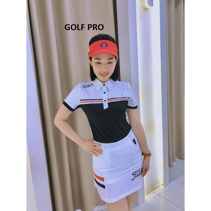 Set chân váy và áo golf nữ thời trang Titleist thể thao cao cấp shop GOLF PRO AV003