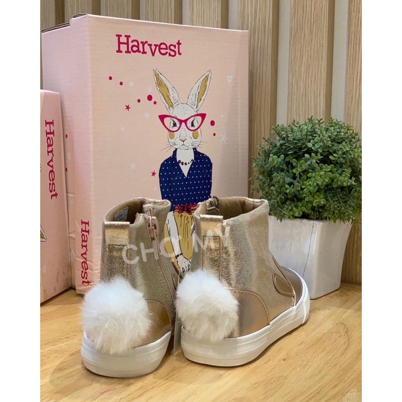 Boot Harvest ánh vàng mùa đông bé gái