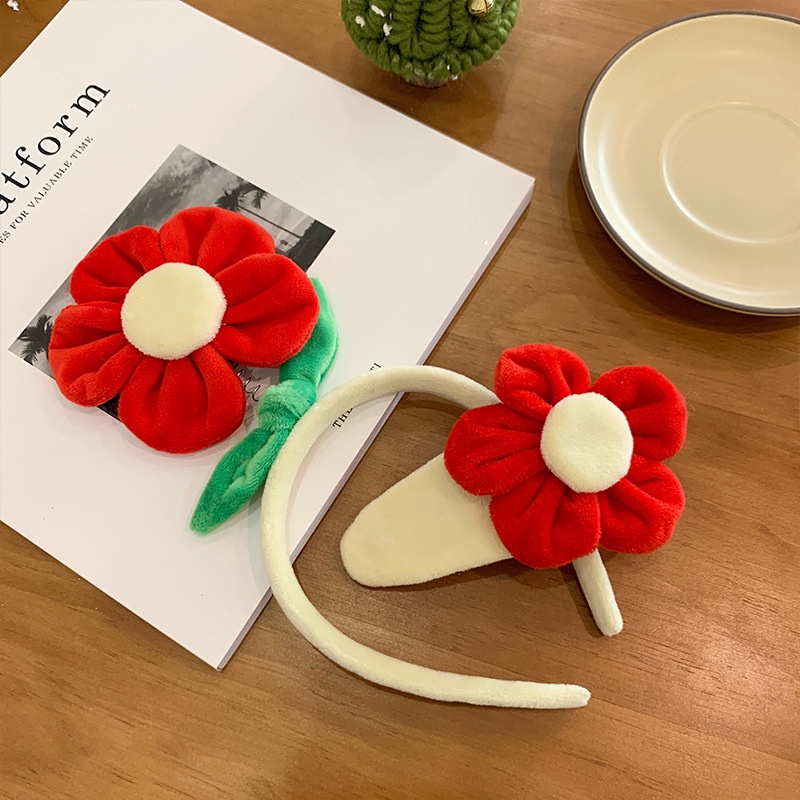 Cài tóc bông hoa lắc lư - UniLabel