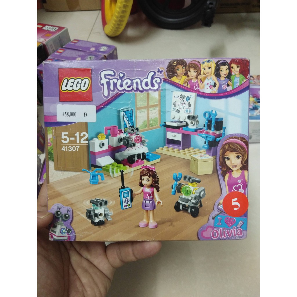 Đồ chơi lắp ráp Lego chính hãng - Lego Friends, Phòng thí nghiệm của Olivia - 41307