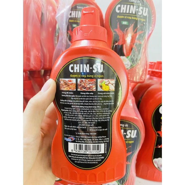 Tương Ớt Chin-Su Chai 500g
