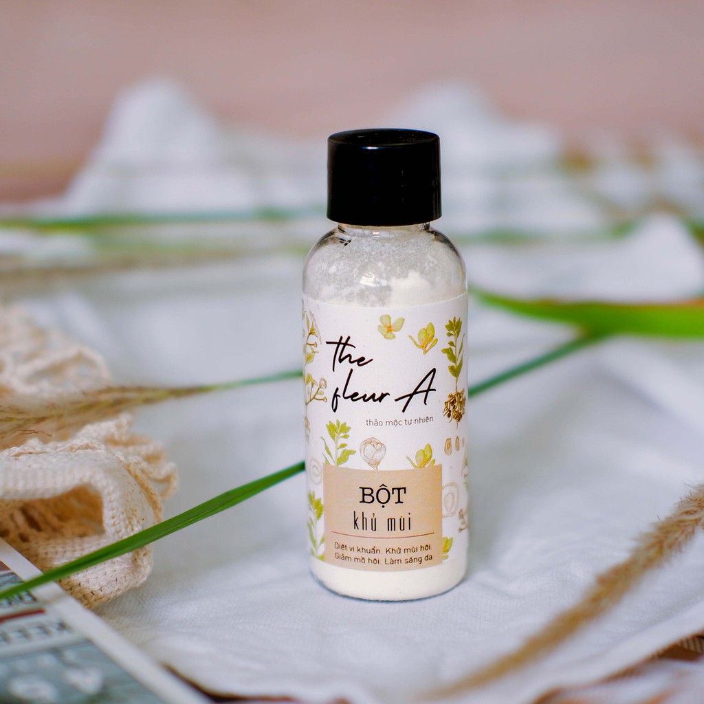 Bột Khử Mùi Thảo Mộc Khử Mùi Hôi Chân Hôi Nách Giảm Tiết Mồ Hôi Hôi the FleurA (Handmad) | BigBuy360 - bigbuy360.vn