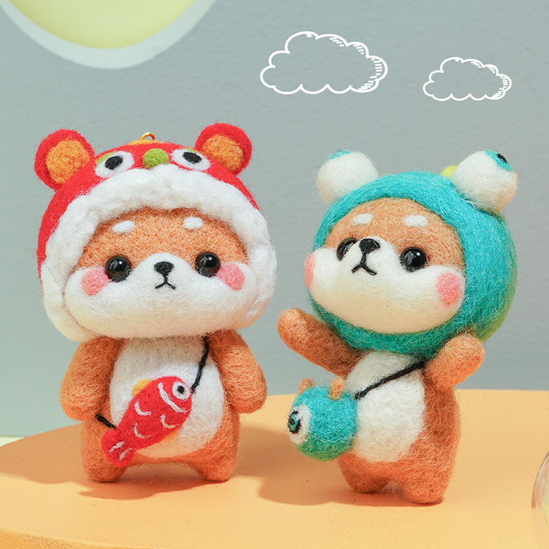 Móc Khóa Handmade Hình Động Vật Đáng Yêu