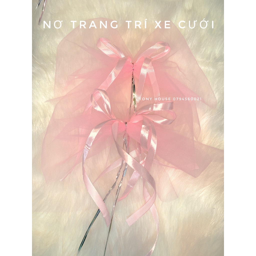 🌹🌹 NƠ GẮN XE Ô TÔ NGÀY CƯỚI