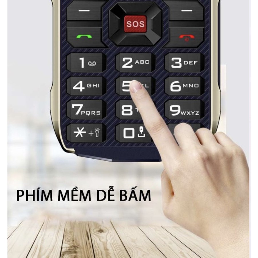 ĐIỆN THOẠI MINI MOBILE 4 SIM 4 SÓNG SERVO (Black) - SmartStore1688