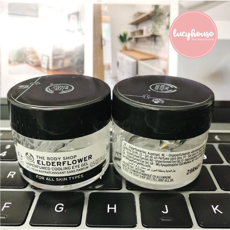 Gel dưỡng mắt Elderflower The Body Shop