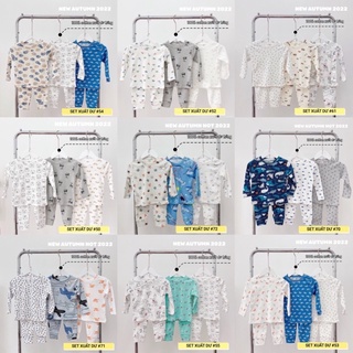 Combo 3 bộ cotton cho bé