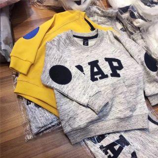 Áo nỉ da cá baby gap 1_5y