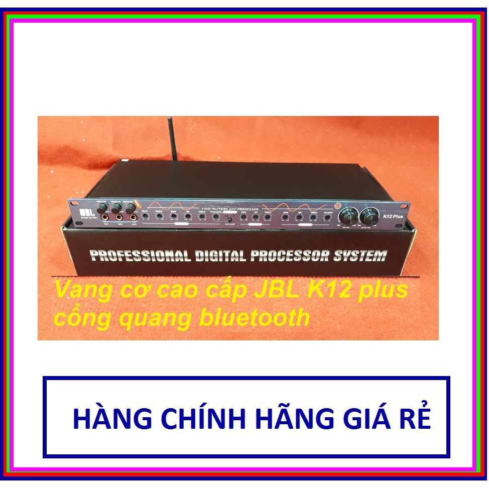 VANG CƠ K12 PLUSS CỔNG QUANG BLUETOOTH