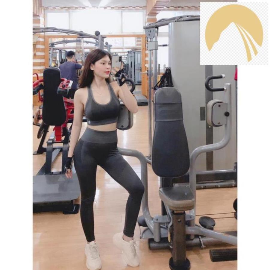 🐨🐖 Set đồ tập yoga gym nữ -Đồ bộ tập yoga arobic thể thao nữ form ôm set bra nữ Cao Cấp- Big Sport -p9 🐨🐖 * ,
