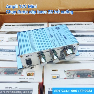 Ampli 12V Mini 2 kênh Stereo Cực Hay