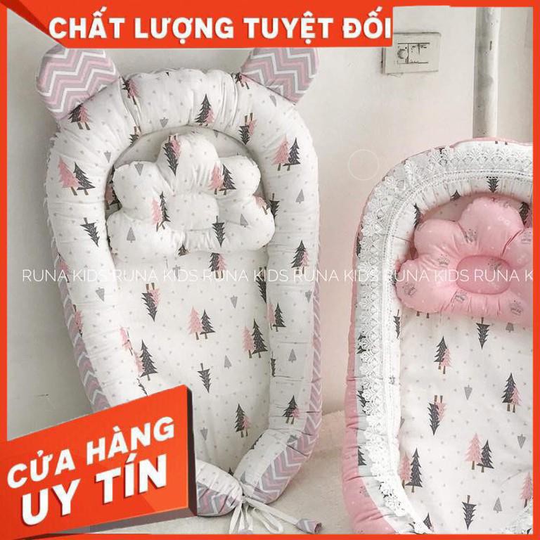 [100% ẢNH THẬT] Nôi tai sơ sinh Runakids hình cây thông